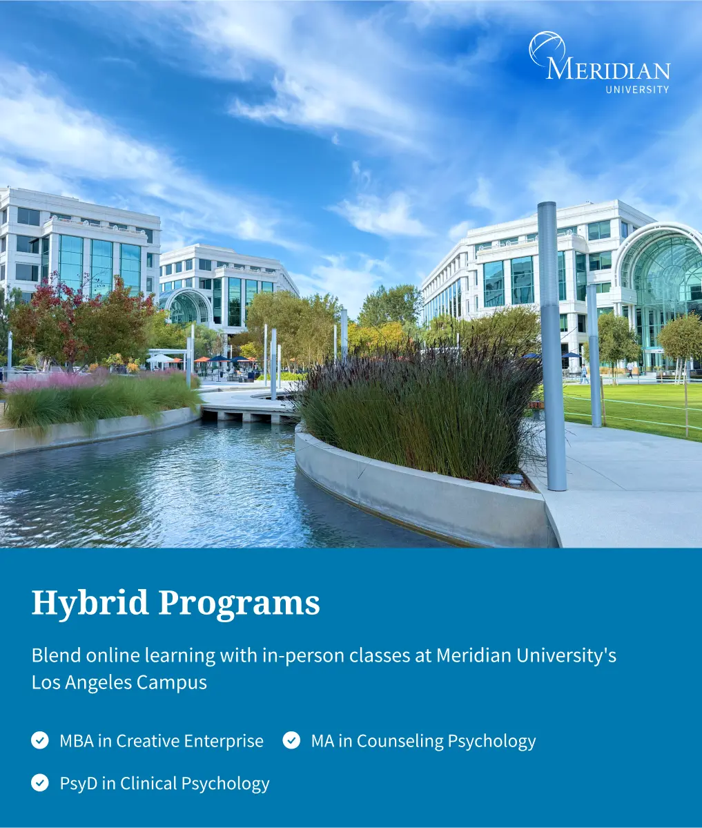 Hybrid Learning Programs at Meridian University