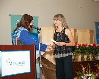 applying to meridian university mobile image