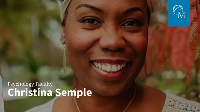 Dr. Christina Semple | Meridian Faculty Profile thumbnail